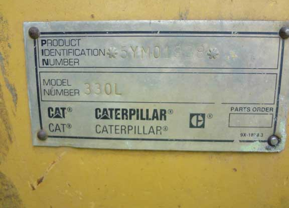 Cat 330L 5YM01938