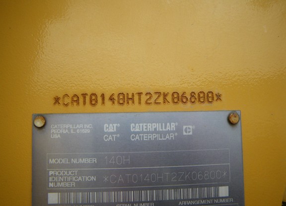 Cat 140H 2ZK06800