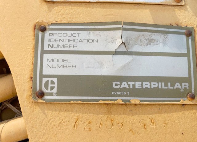 Caterpillar 140G 72V09564
