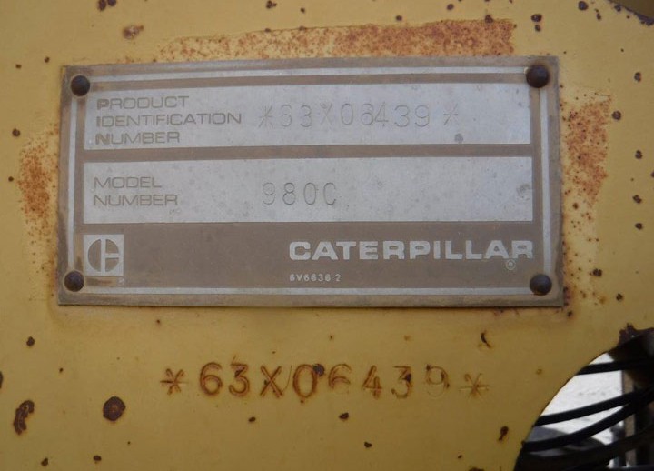 Caterpillar 980C 63X06439