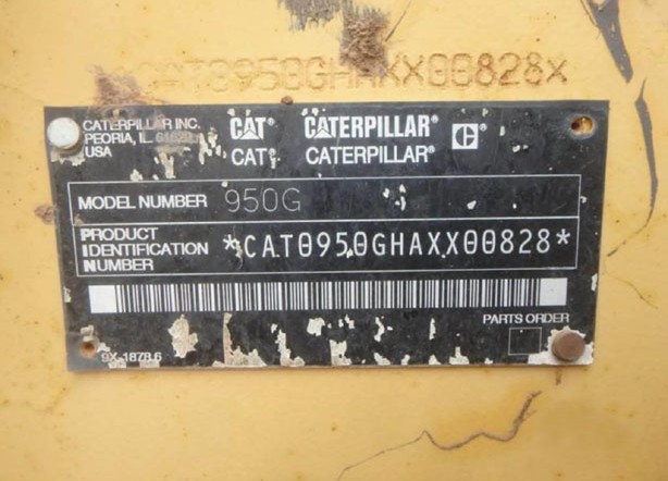 Caterpillar 950G AXX00828