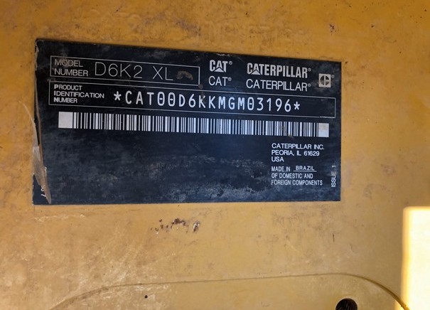 Caterpillar D6K2 XL CAT00D6KKMGM03196