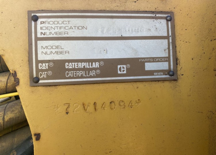 Caterpillar 140G 72V14094