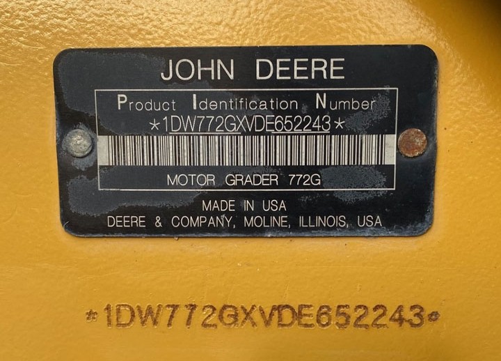John Deere 772G 1DW772GXVDE652243