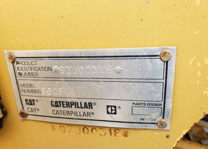 Caterpillar 960F 9ZJ00318