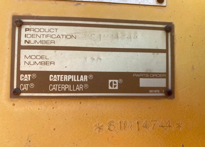 Caterpillar 12G 61M14744