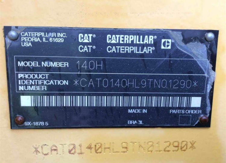 Caterpillar 140H 9TN01290