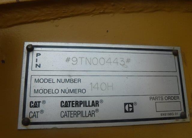 Caterpillar 140H 9TN0443