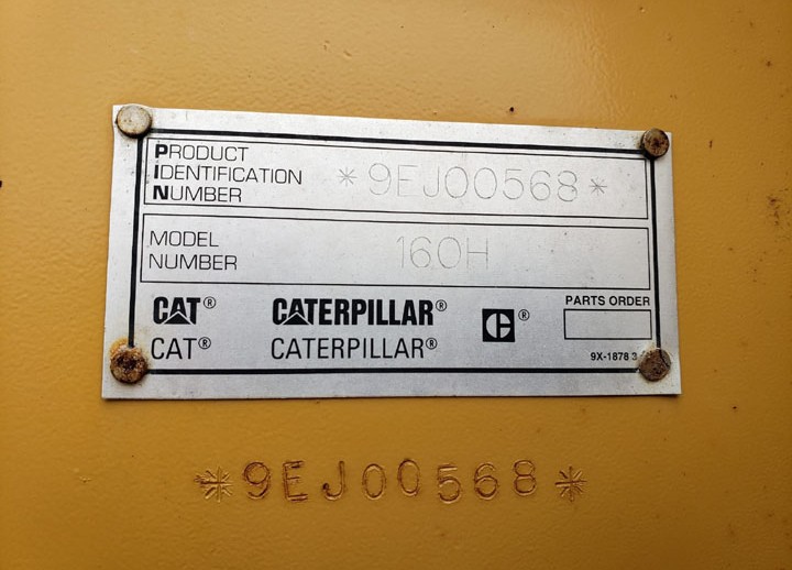 Caterpillar 160H 9EJ00568