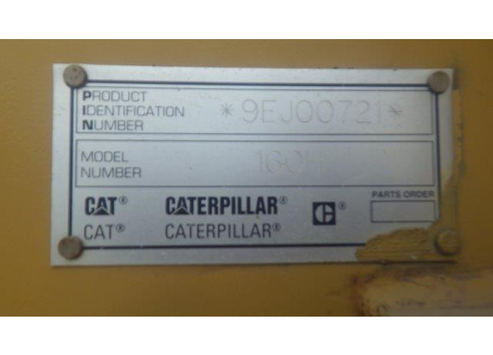 Caterpillar 160H 9EJ00721