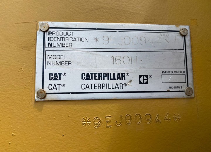 Caterpillar 160H 9EJ00944