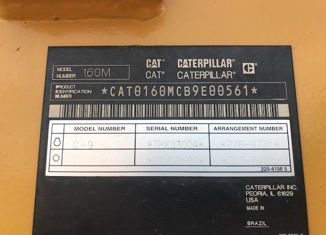 Caterpillar 160M B9E00561