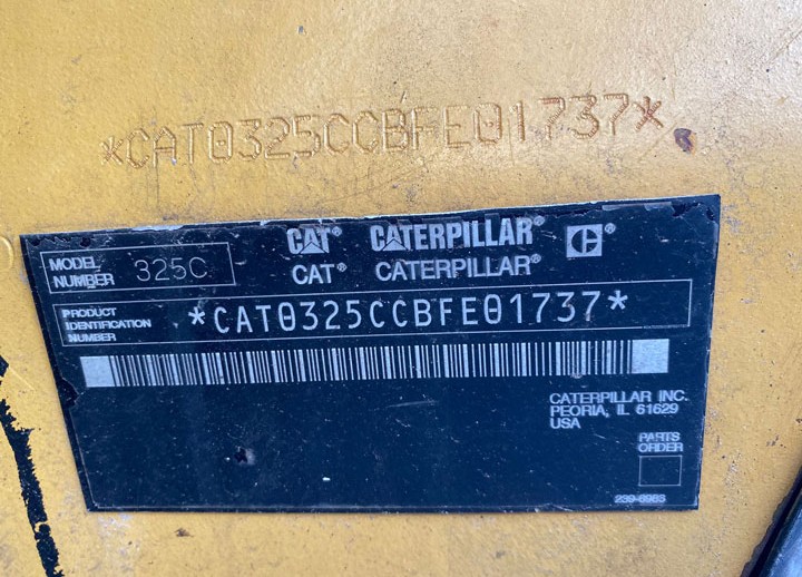 Caterpillar 325CL BFE01737