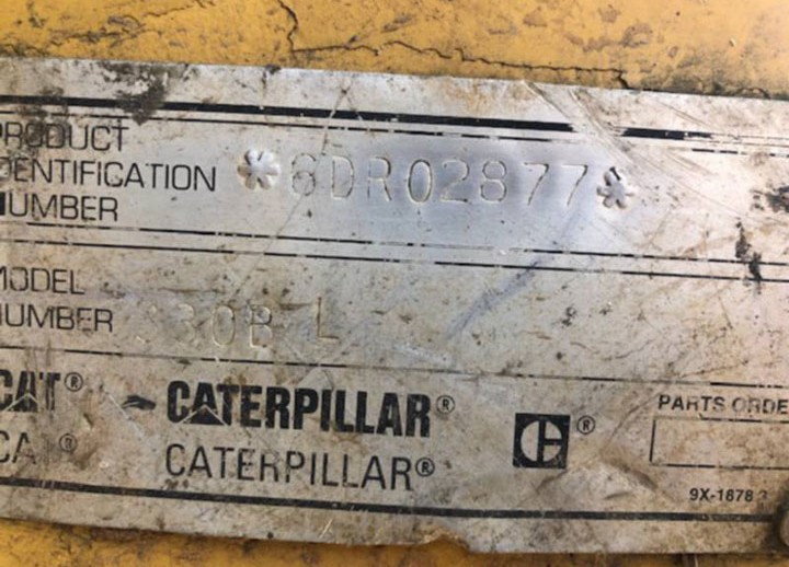 Caterpillar 330BL 6DR02877