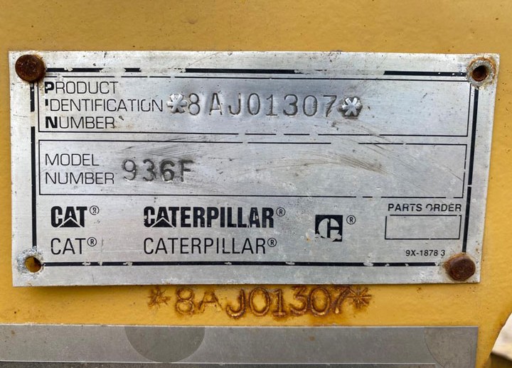 Caterpillar 936F 8AJ01307