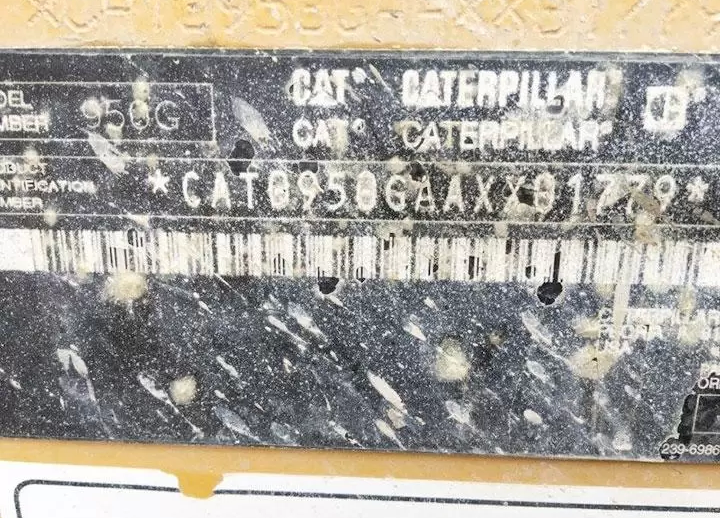 Caterpillar 950G AXX01779