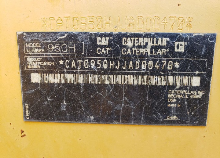Caterpillar 950H JAD00470