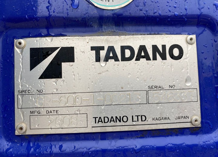 Tadano GR-600XL-1 546337