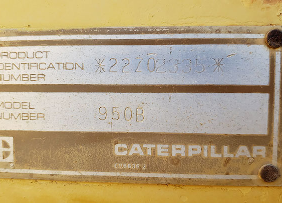 Caterpillar 950B 22Z02335