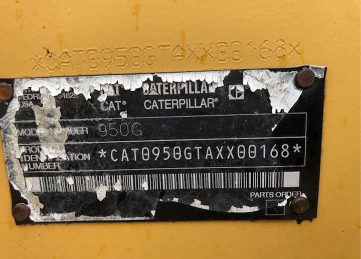 Caterpillar 950G-II AXX00168